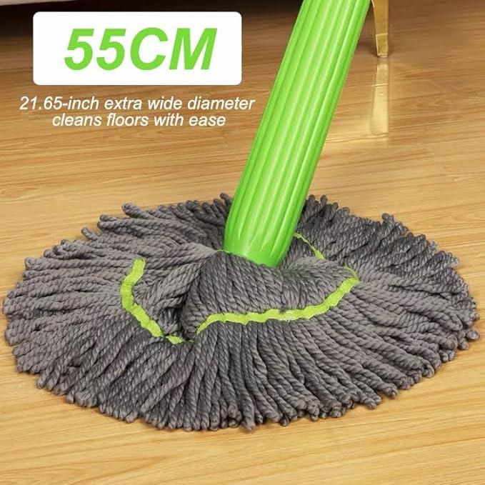 Self-Twisting Water Rotating Mop | Hands-Free Microfiber Floor Cleaner