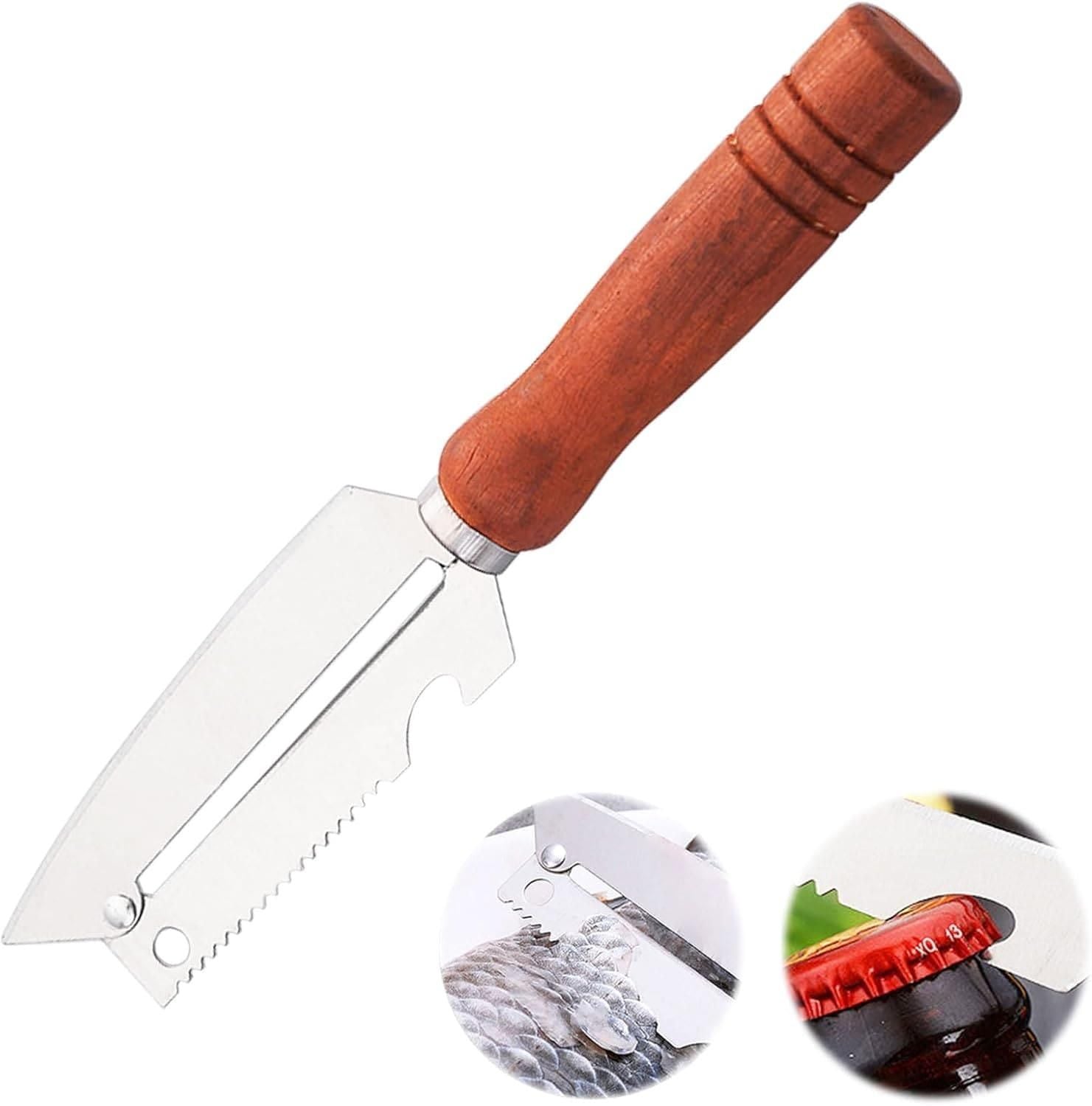 3-in-1 Peeling Knife | Multifunctional Fruit & Vegetable Peeler | TruRingle