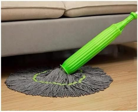 Self-Twisting Water Rotating Mop | Hands-Free Microfiber Floor Cleaner